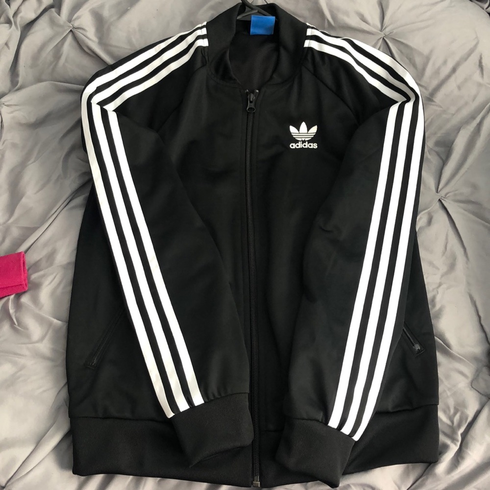 Full zip adidas sweater